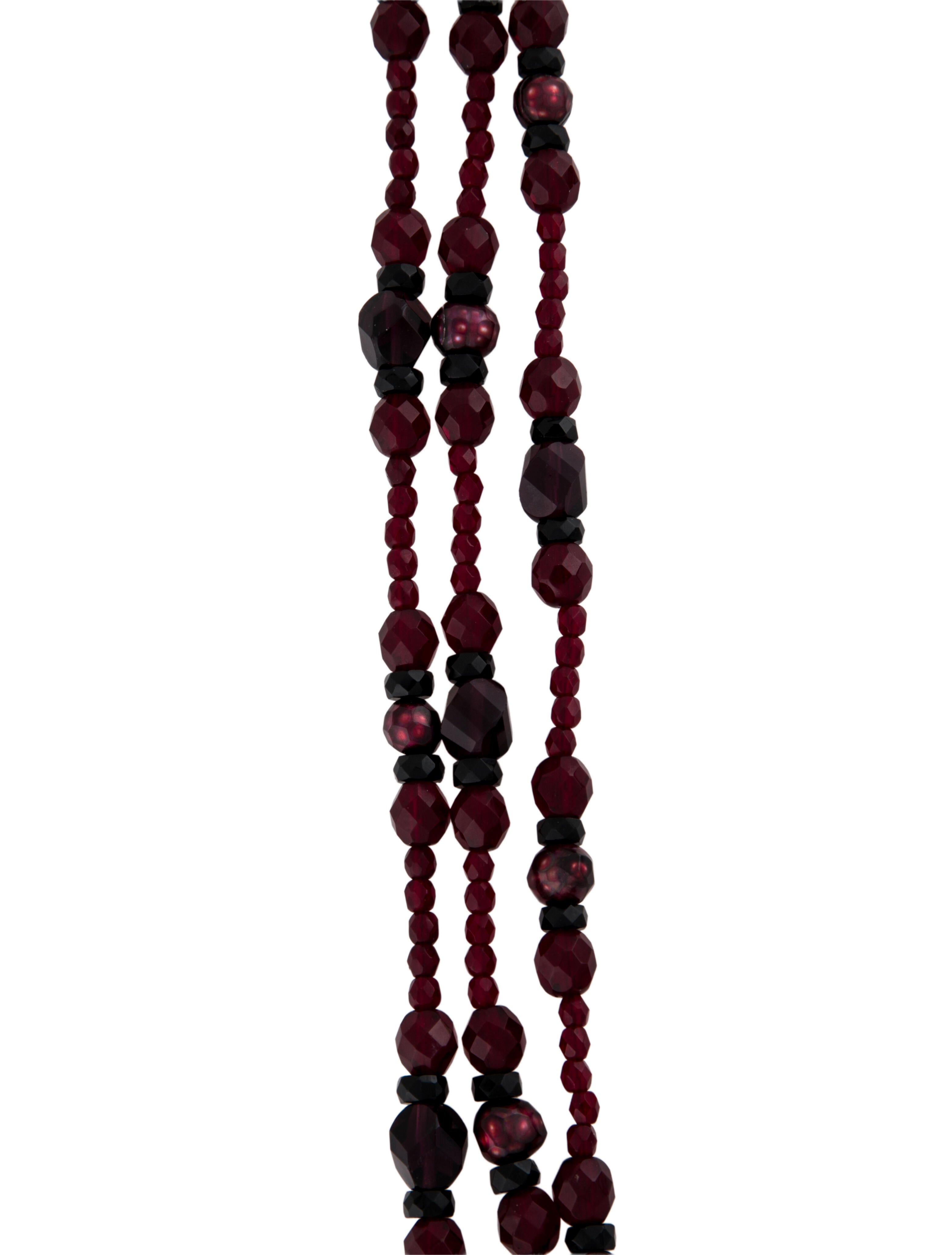 Barrera Beaded Multistrand Necklace