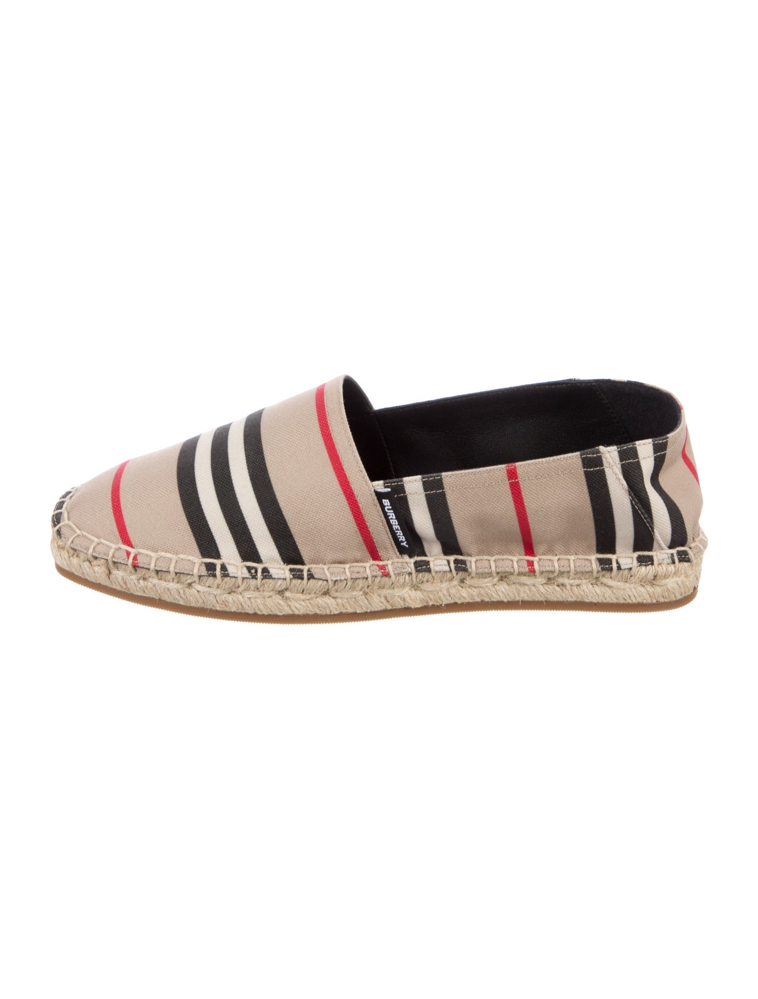 Burberry Striped Espadrilles