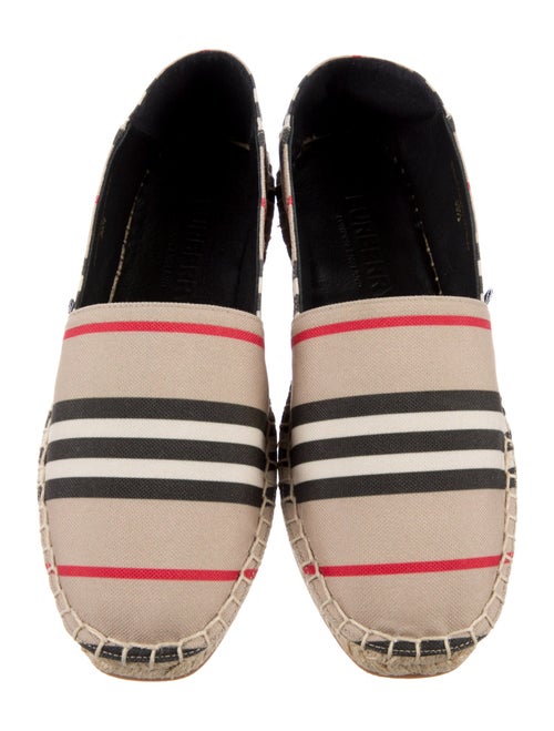 Burberry Striped Espadrilles