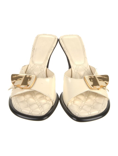 Barrera Leather Printed Slides