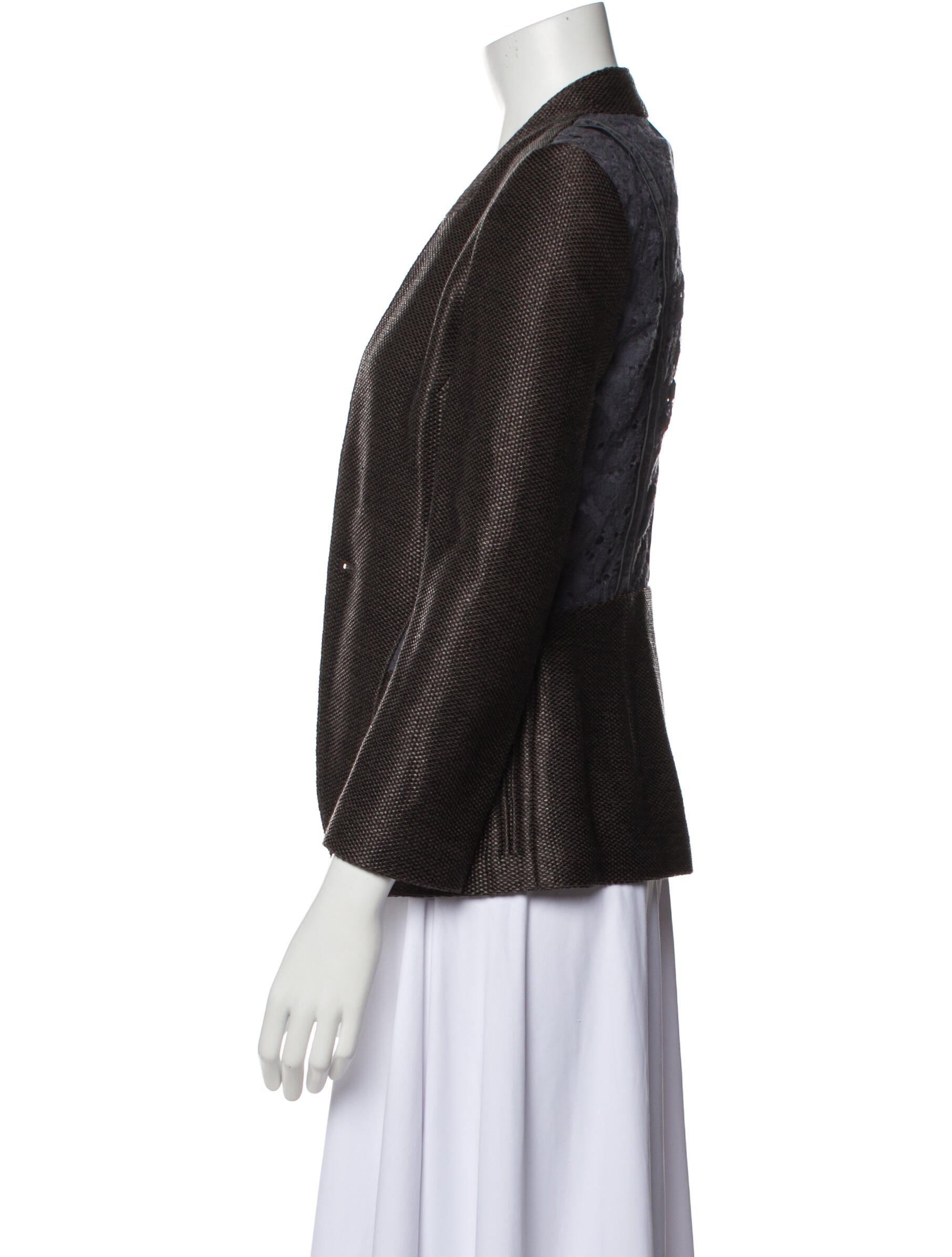 Brandon Sun Striped Evening Jacket