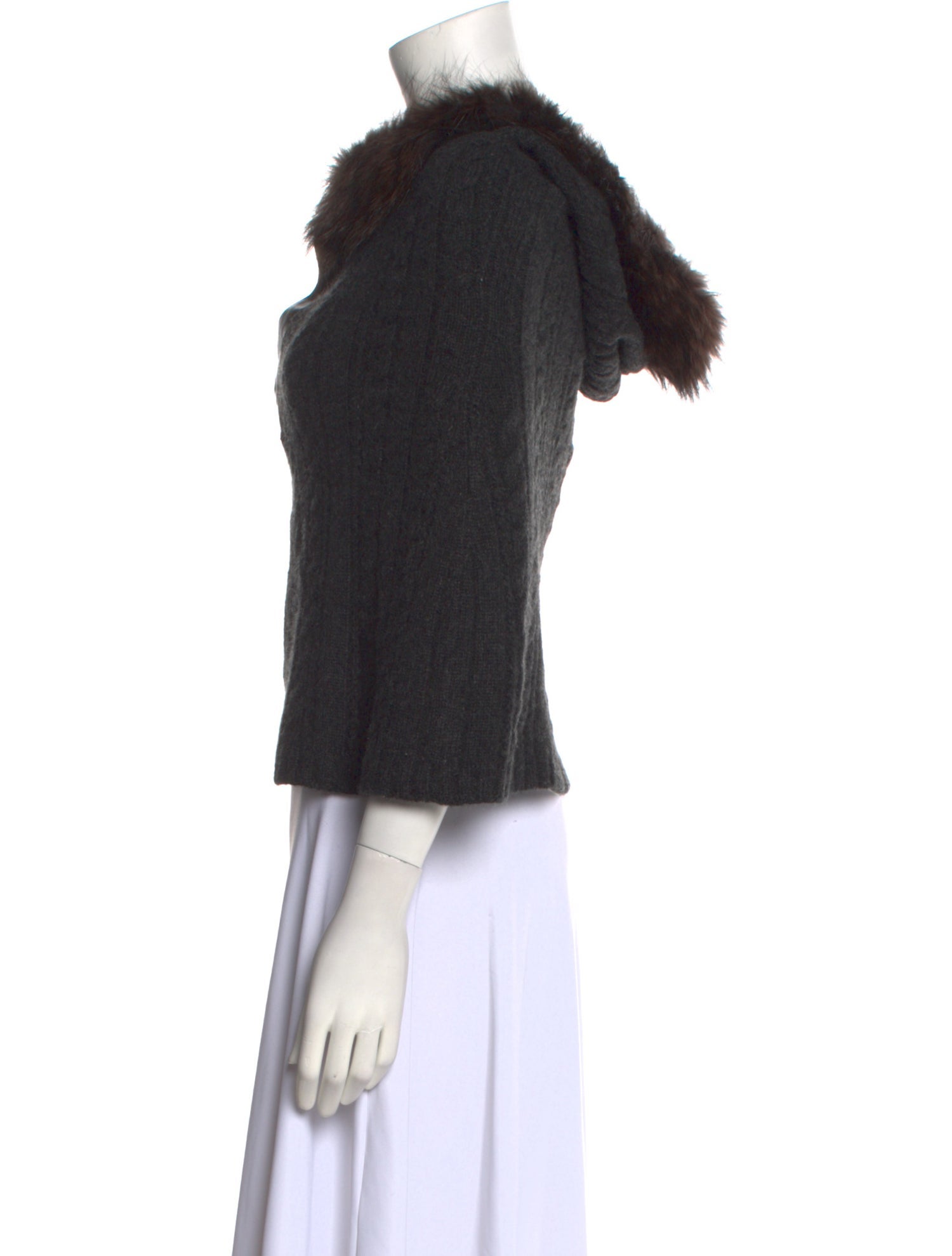 Brandon Sun Cashmere Mock Neck Sweater