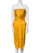 Brandon Sun Strapless Knee-Length Dress