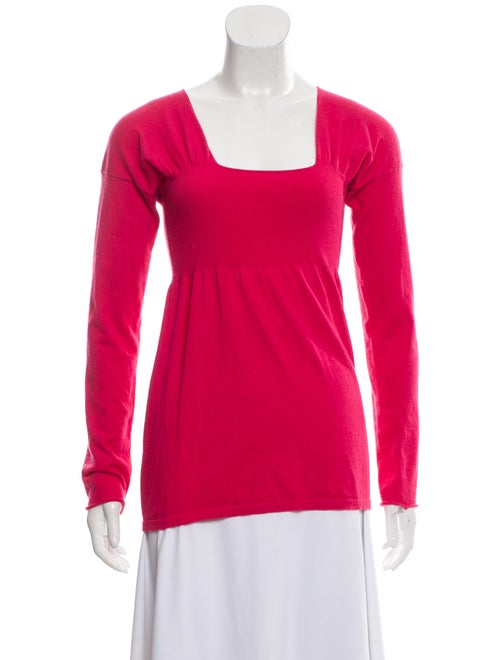 Brunello Cucinelli Cashmere Square Neck Sweater Pi