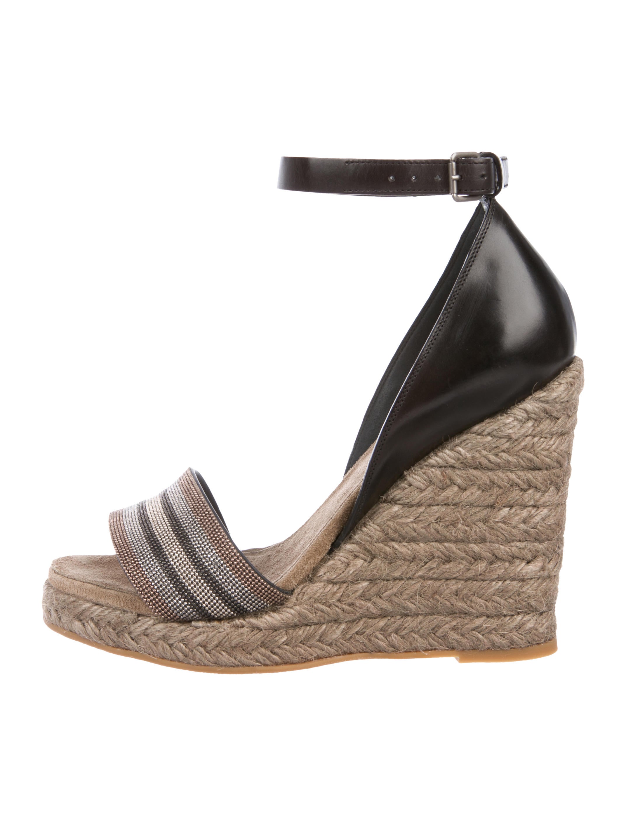 brunello cucinelli wedges