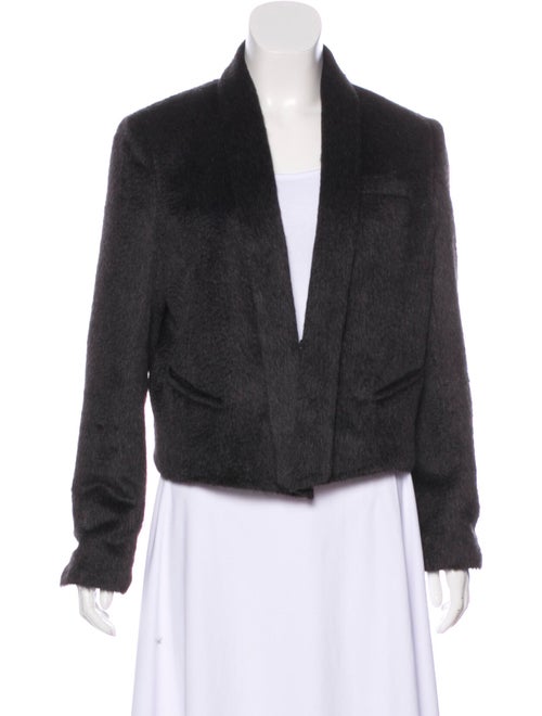 Brunello Cucinelli Alpaca Blazer Grey