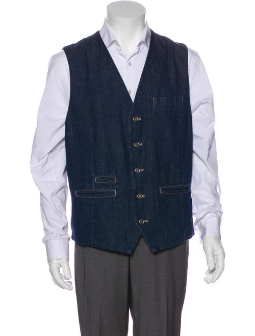 Brunello Cucinelli Denim Vest Denim