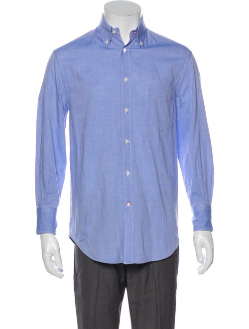 Brunello Cucinelli Long Sleeve Denim Shirt Denim