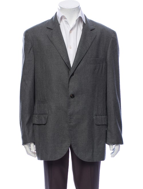 Brunello Cucinelli Cashmere Blazer Grey