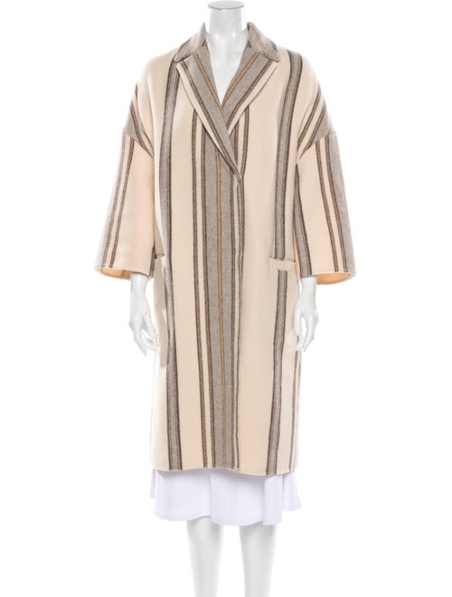 Brunello Cucinelli Striped Coat