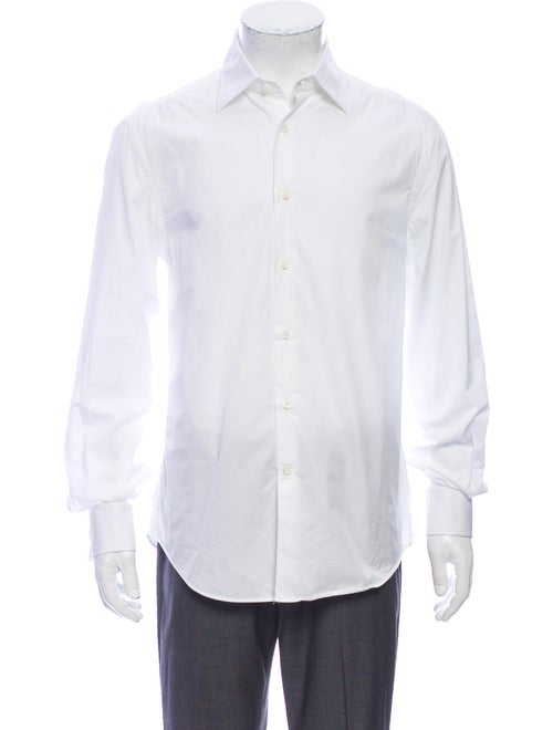 Brunello Cucinelli Long Sleeve Dress Shirt White