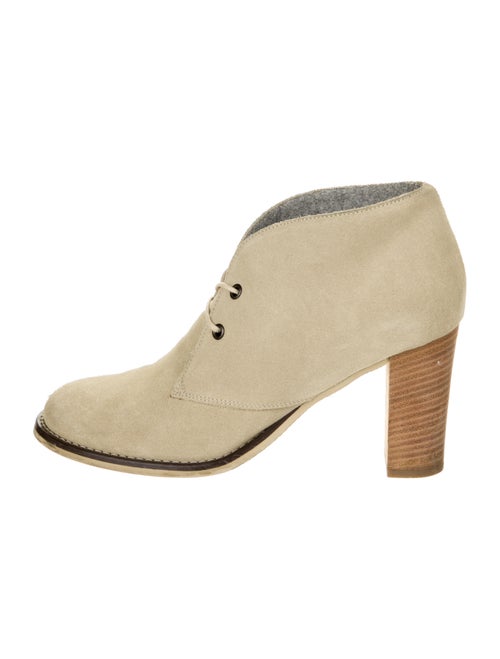 Brunello Cucinelli Suede Lace-Up Boots