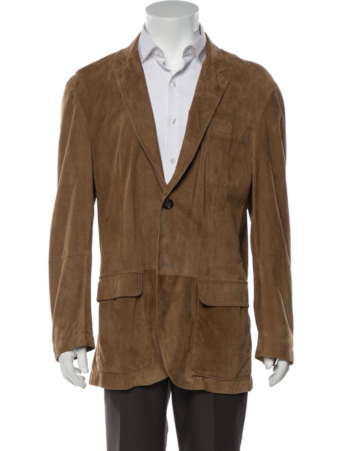 Brunello Cucinelli Leather Sport Coat