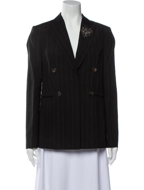 Brunello Cucinelli Wool Striped Blazer w/ Tags Woo