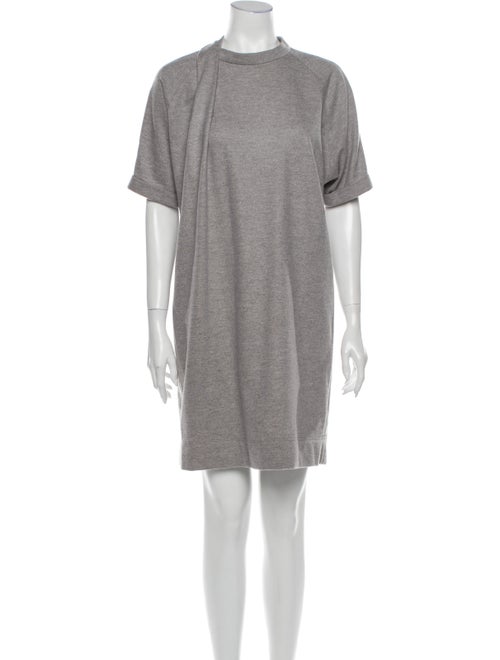 Brunello Cucinelli Wool Mini Dress Wool