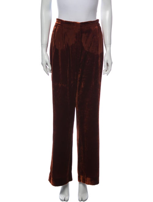 Brunello Cucinelli Wide Leg Pants Orange