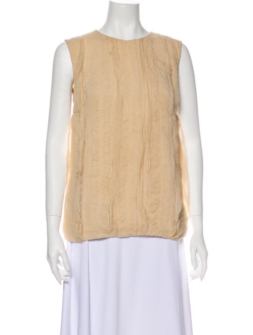 Brunello Cucinelli Silk Crew Neck Top