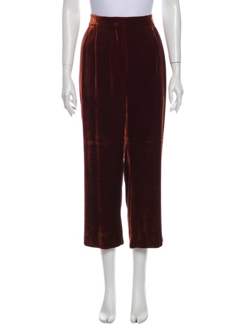 Brunello Cucinelli Wide Leg Pants Orange