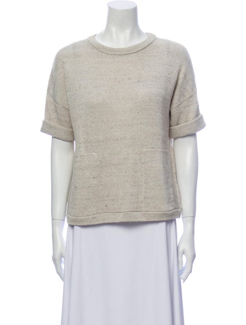 Brunello Cucinelli Crew Neck Short Sleeve Sweatshi