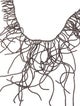 Brunello Cucinelli Hematite Fringe Necklace