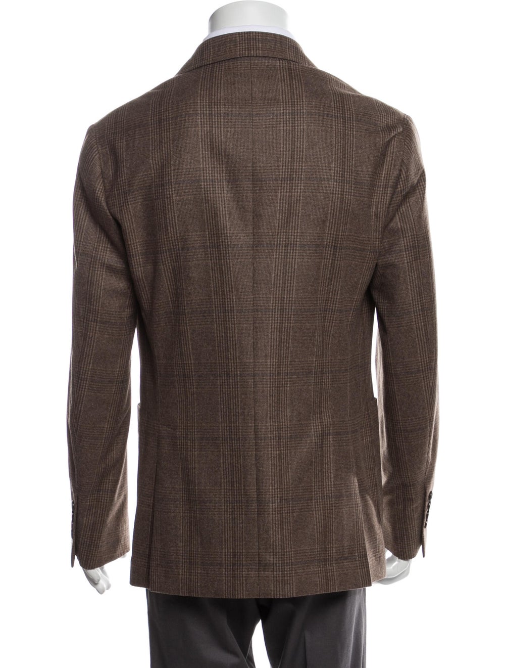 Brunello Cucinelli Plaid Print Blazer - image 3