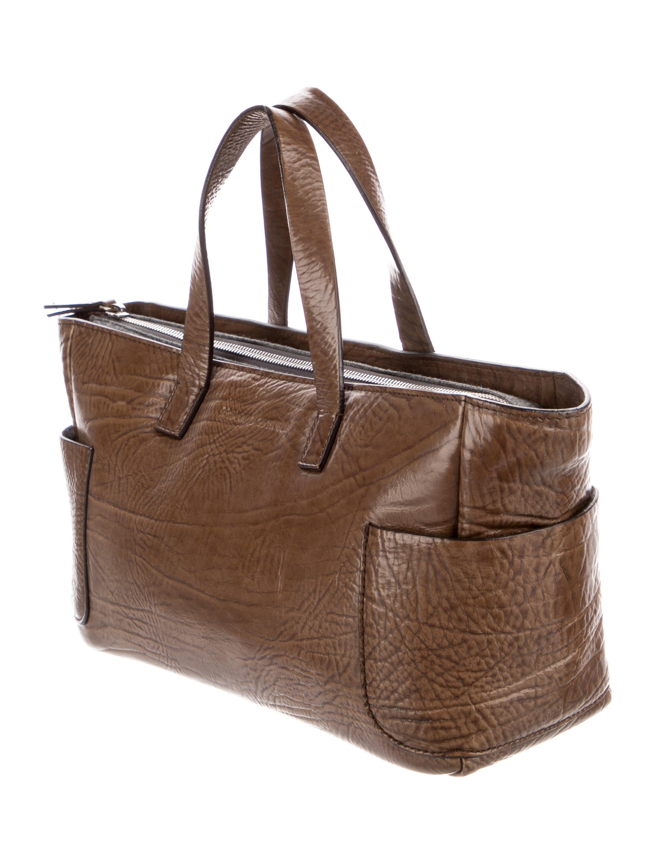 Brunello Cucinelli Leather Handle Bag