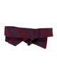 Brunello Cucinelli Silk Striped Bow Tie