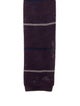 Brunello Cucinelli Silk Striped Self Tie Bow Tie