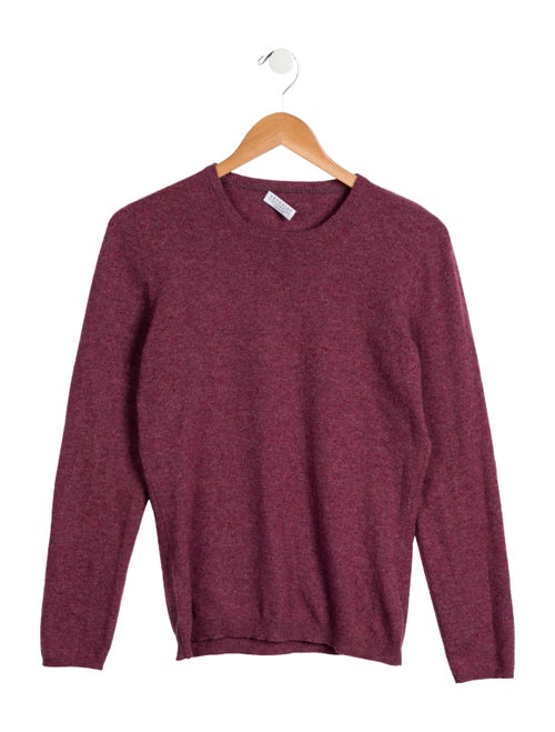 Brunello Cucinelli Boys' Cashmere Crew Neck Pullover