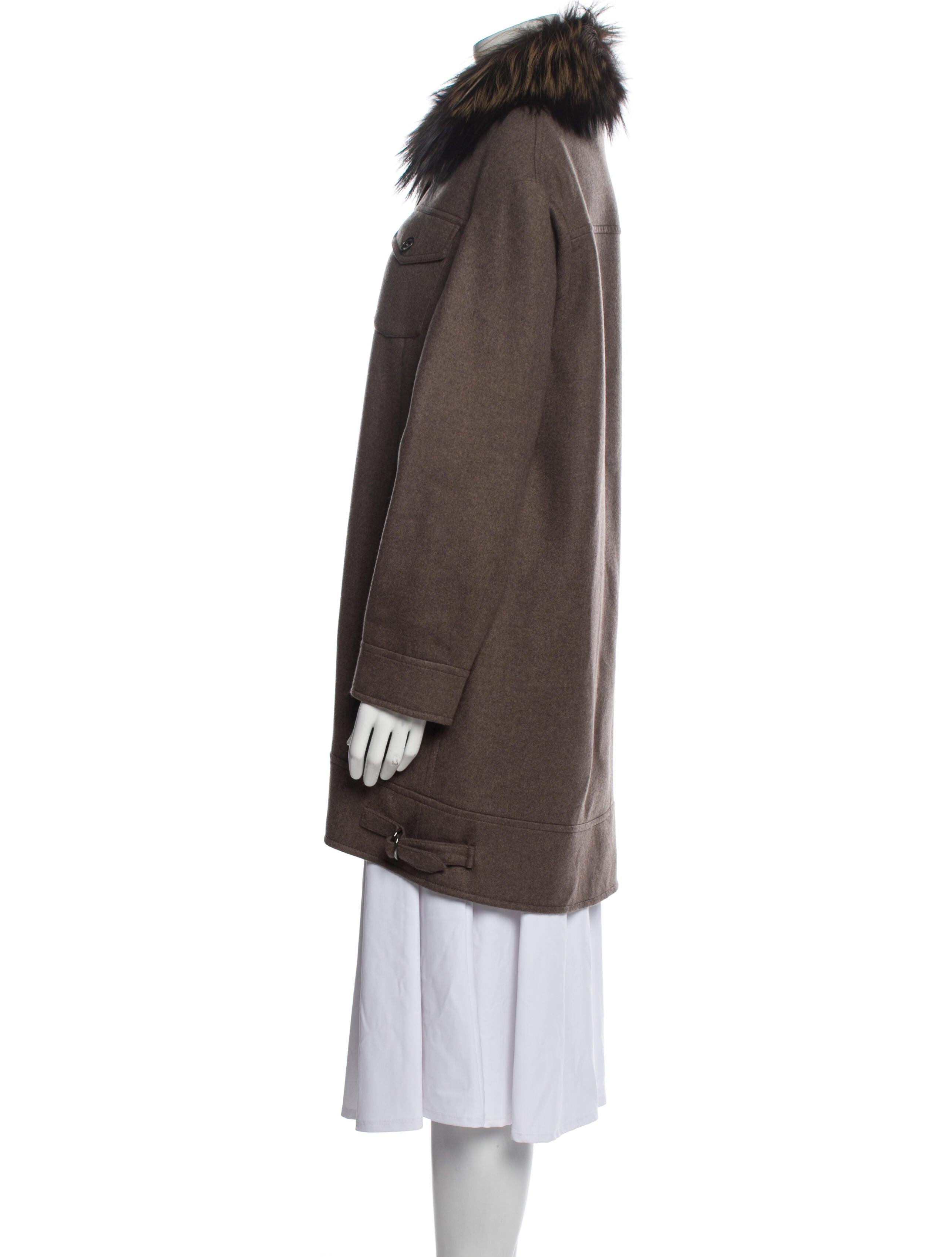 Brunello Cucinelli Cashmere Fur Coat