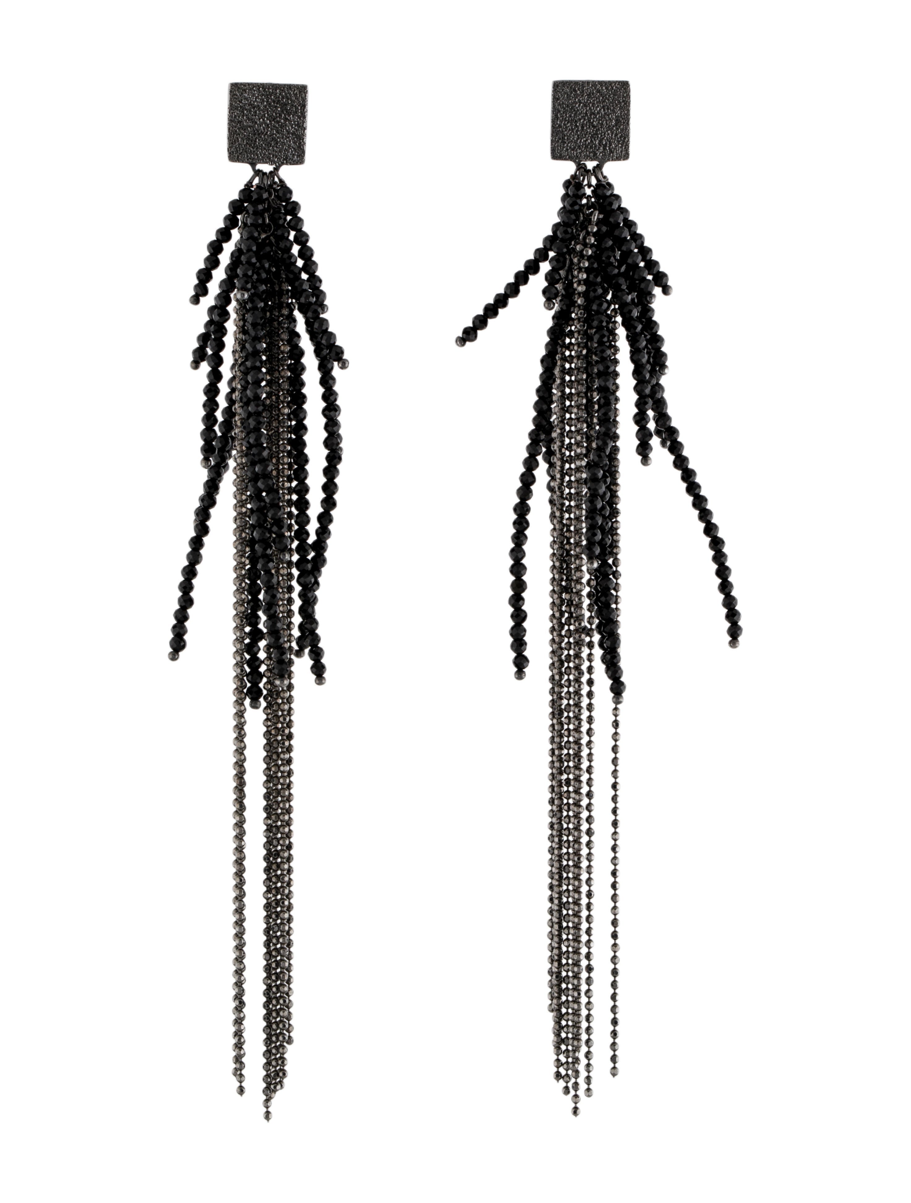 【送料&関税込】Brunello Cucinelli llic Earings With Rea Brunello Cucinelli Earrings − Sale: up to −81% | Stylight