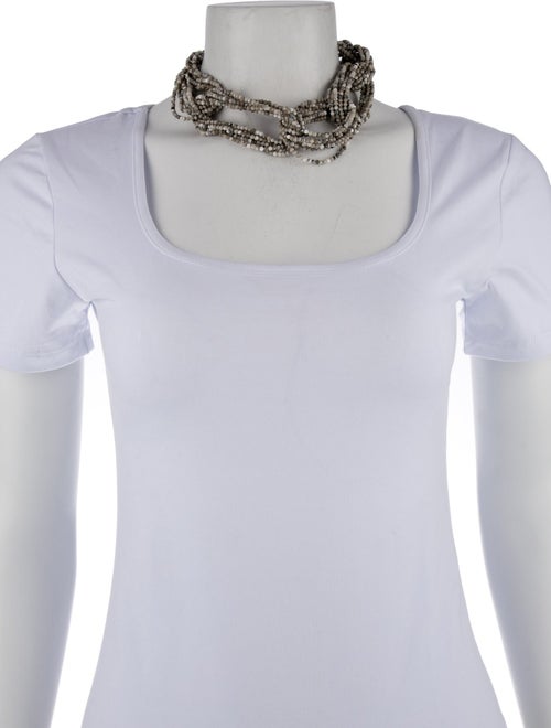 Brunello Cucinelli Jasper & Agate Multistone Bead Necklace