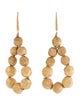 Brunello Cucinelli Textured Bead Drop Earrings