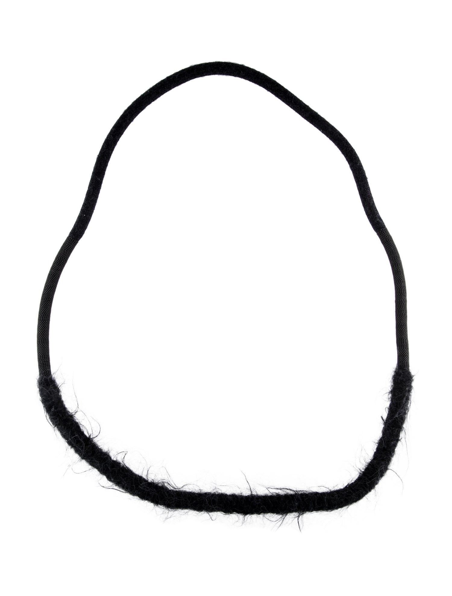 Brunello Cucinelli Monili Bead & Cashmere Loop Necklace