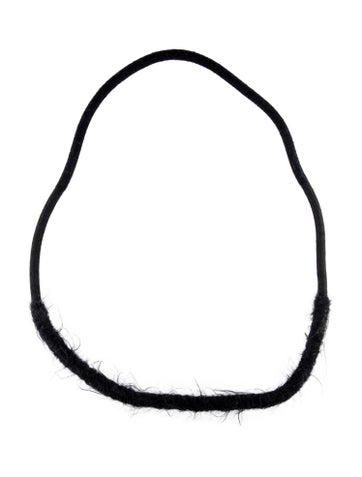 Brunello Cucinelli Collar Monili Bead & Cashmere Loop Necklace