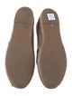 Brunello Cucinelli Leather Flat Espadrilles