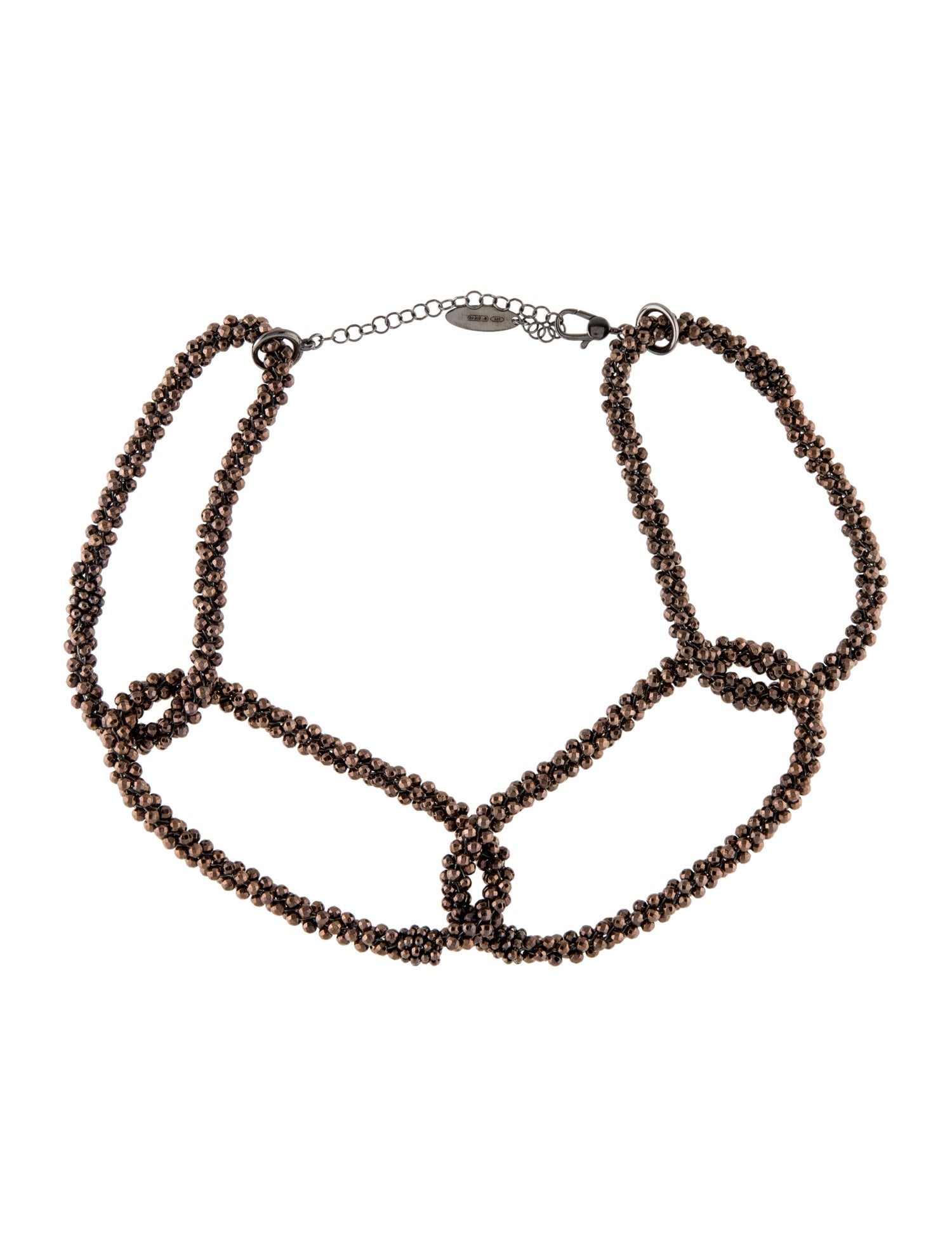 Brunello Cucinelli Monili Beaded Link Necklace