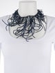 Brunello Cucinelli Dumortierite Fringe Collar Necklace