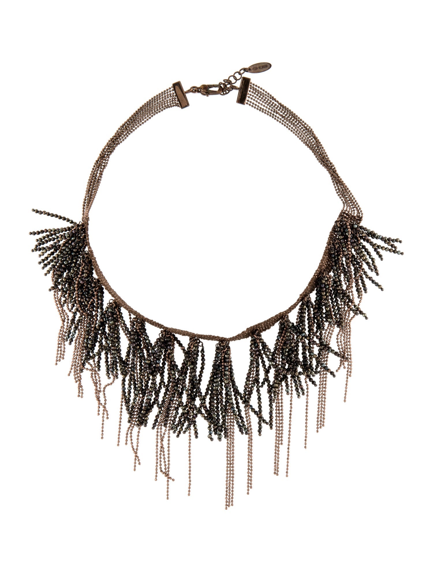 Brunello Cucinelli Fringed Collar Necklace