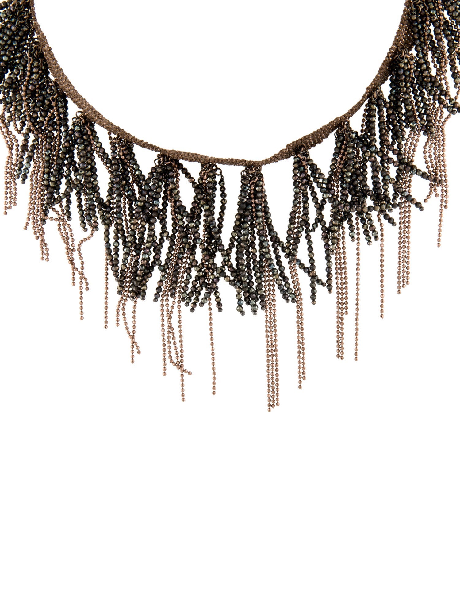Brunello Cucinelli Fringed Collar Necklace