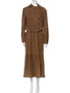 Brunello Cucinelli Leather Trench Coat