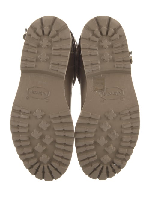 Brunello Cucinelli Patent Leather Animal Print Slouch Boots