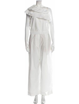 Brunello Cucinelli One-Shoulder Jumpsuit