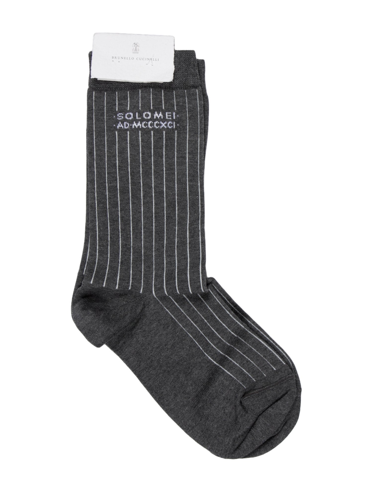 Brunello Cucinelli Men's Printed Socks