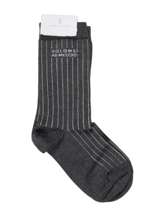 Brunello Cucinelli Men's Printed Socks