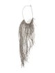 Brunello Cucinelli Assymetrical Monili Fringe Necklace