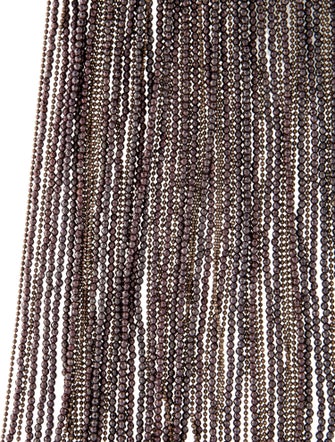 Brunello Cucinelli Stone Monili Beaded Fringe Necklace