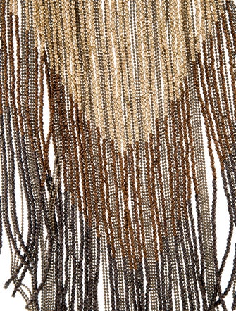 Brunello Cucinelli Monili Beaded Fringe Necklace