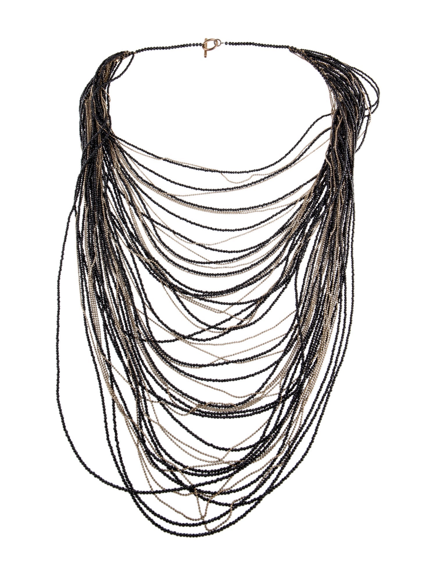 Brunello Cucinelli Draped Beaded Necklace