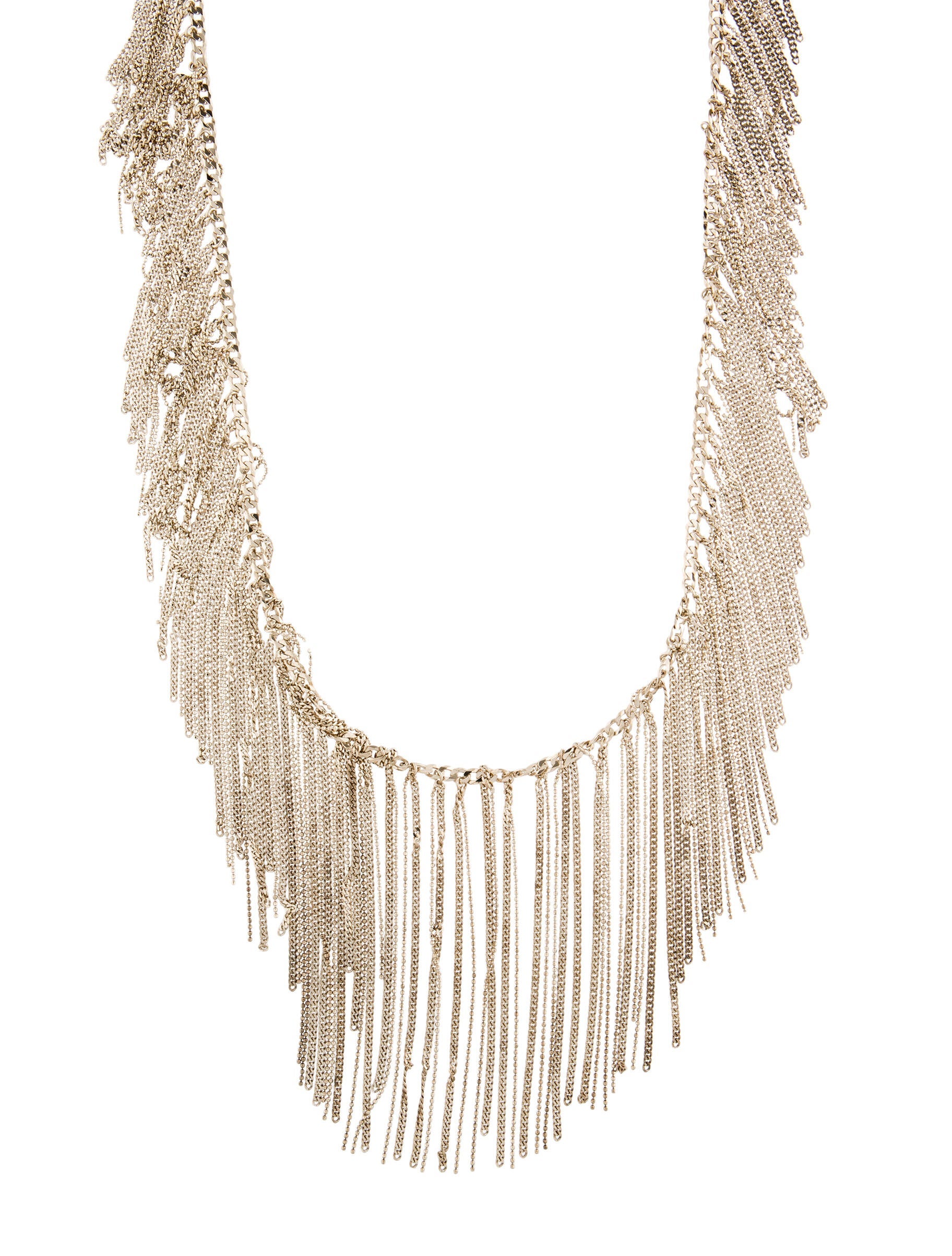 Brunello Cucinelli Fringe Chain Necklace
